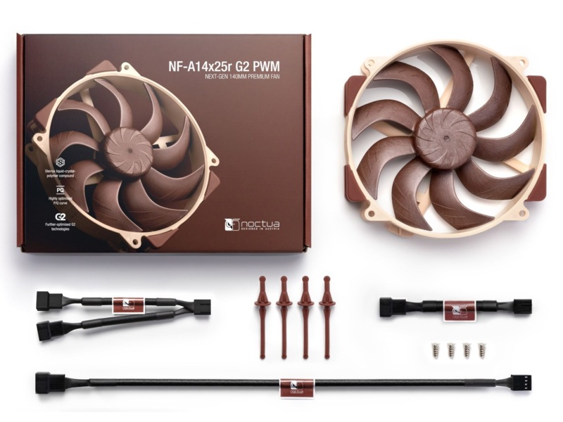 Noctua NF-A14x25r G2 PWM Vifte Vifter