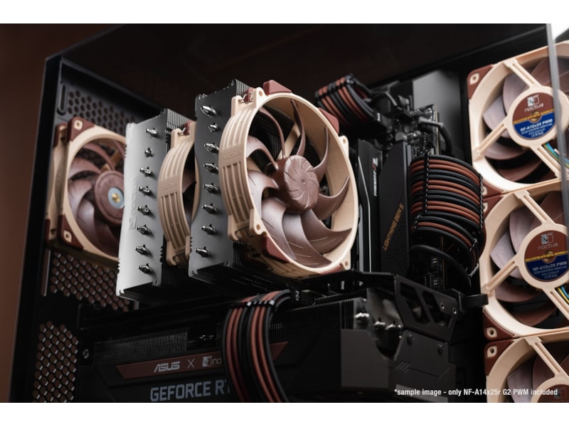 Noctua NF-A14x25r G2 PWM Sx2-PP Vifte Vifter