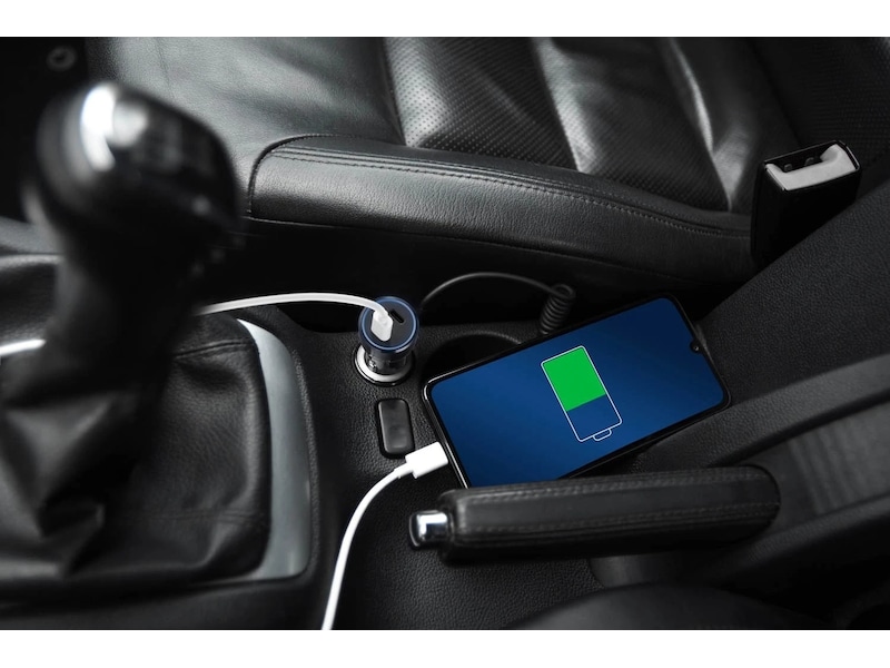 Andersson 66W Billader (sort) Mobilladere