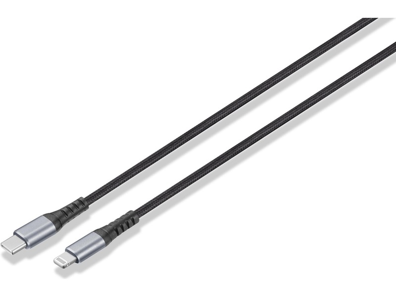 Andersson Flettet USB-C til Lightning kabel 3m (sort) USB-kabler