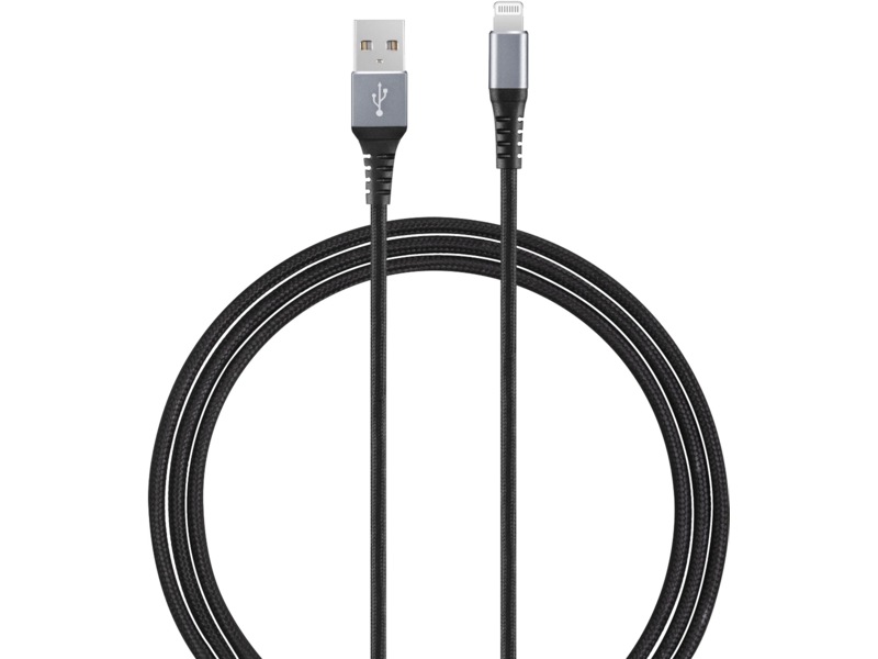 Andersson USB-A til Lightning kabel 3m (sort) USB-kabler