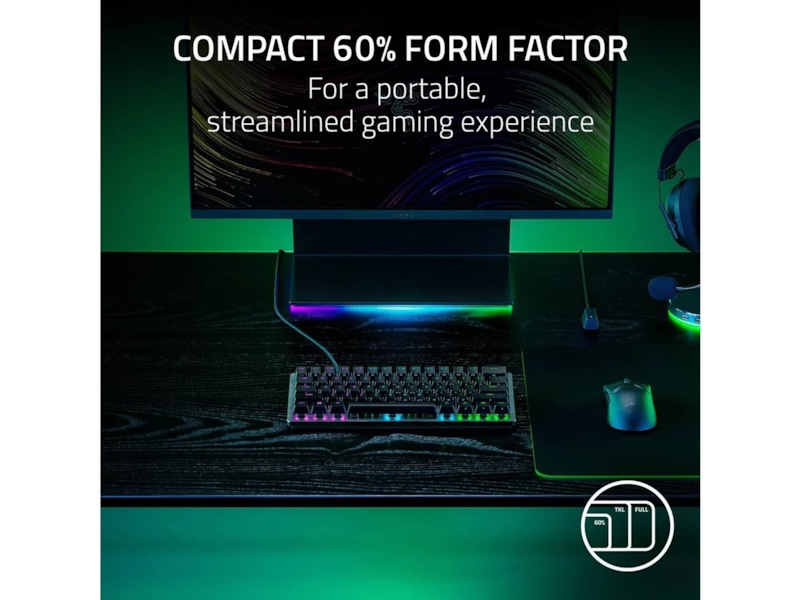 Razer Huntsman V3 Pro Mini gamingtastatur (sort) Gamingtastatur