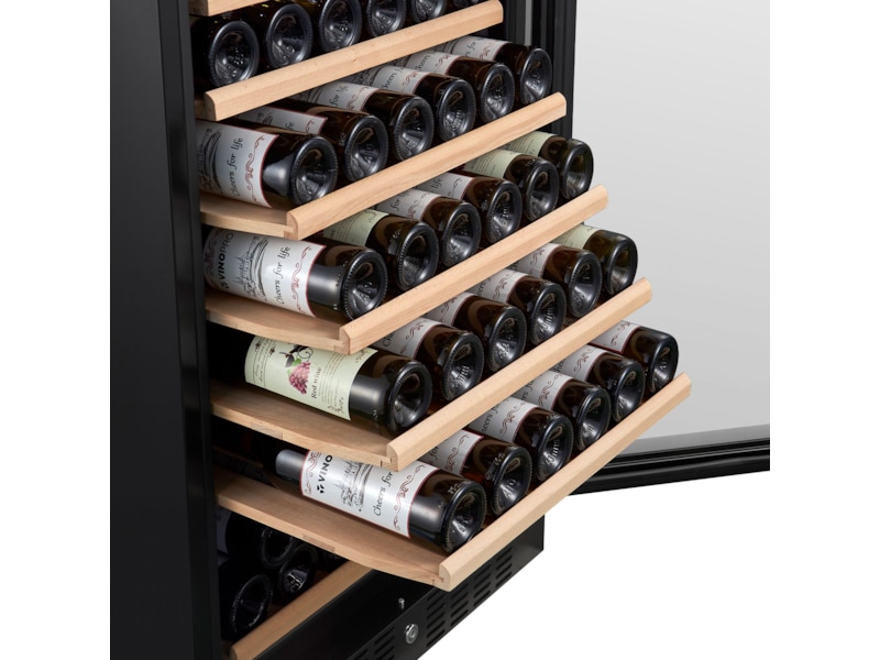 Temptech Classique CL180DB vinskap (163 flasker) Frittstående vinskap