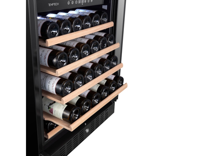 Temptech Classique CL120DB vinskap (94 flasker) Frittstående vinskap