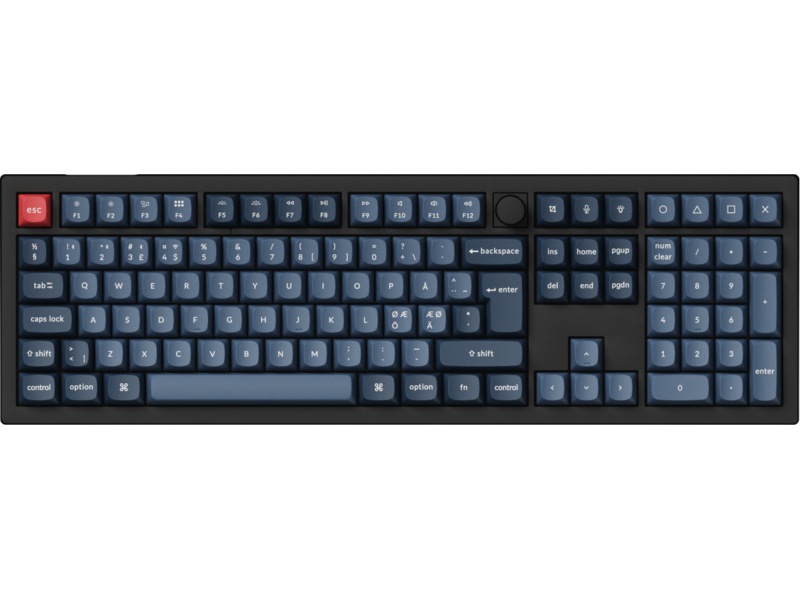 Keychron V6 MAX Gateron Jupiter Brown trådløst gamingtastatur Gamingtastatur