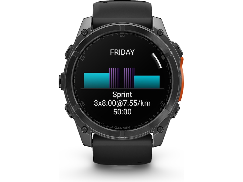 Garmin fenix 8 AMOLED 51mm GPS (slate gray/stainless steel) Smartklokker