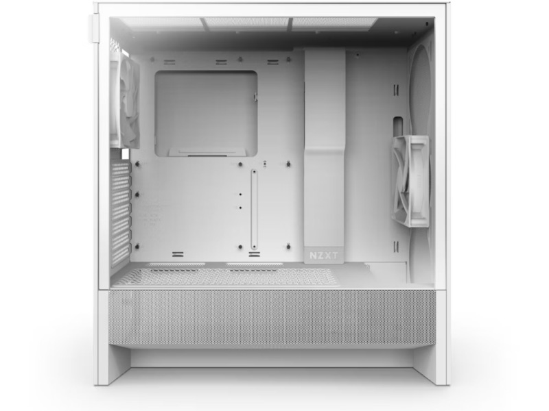 NZXT H5 Flow Mid Tower (hvit) Midi tower