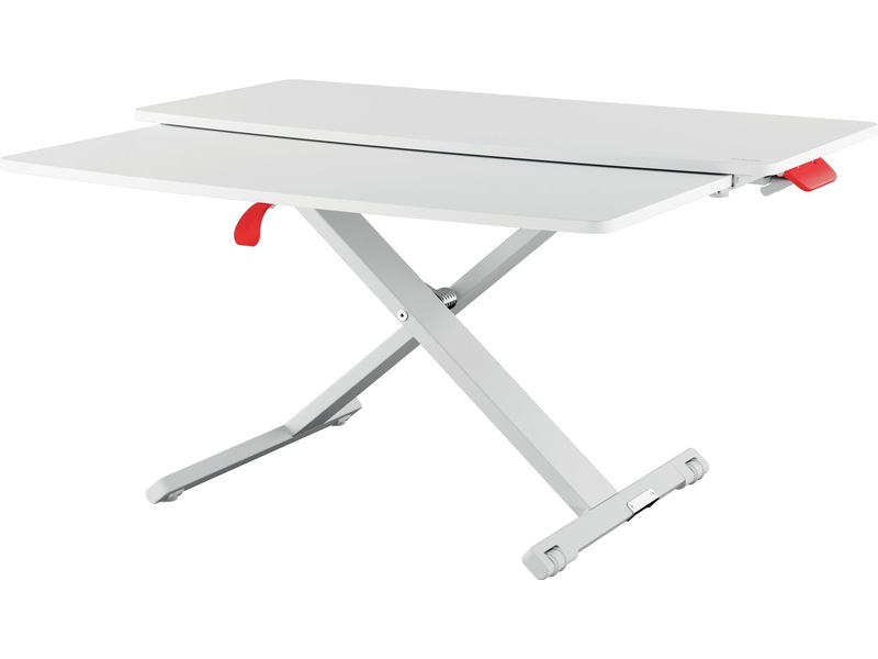 Leitz Ergo Cosy Justerbart PC bord m/plate (hvit) Laptopstand
