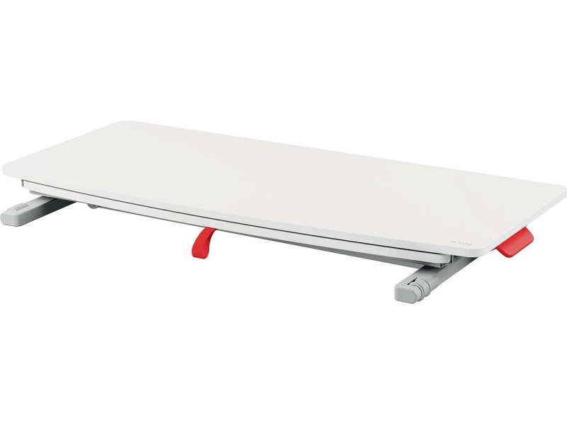 Leitz Ergo Cosy Justerbart PC bord m/plate (hvit) Laptopstand