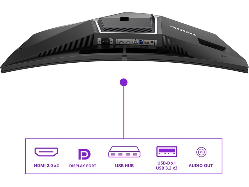 AOC 34" gamingskjerm Agon Pro AG346UCD Skjermer