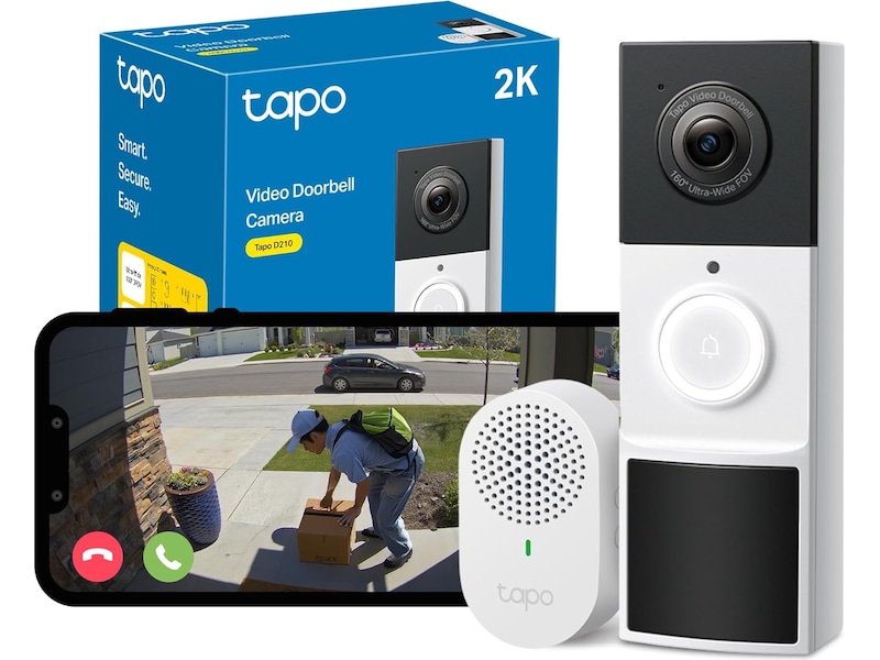 TP-Link Tapo D210 ringeklokke kamera Ringeklokker