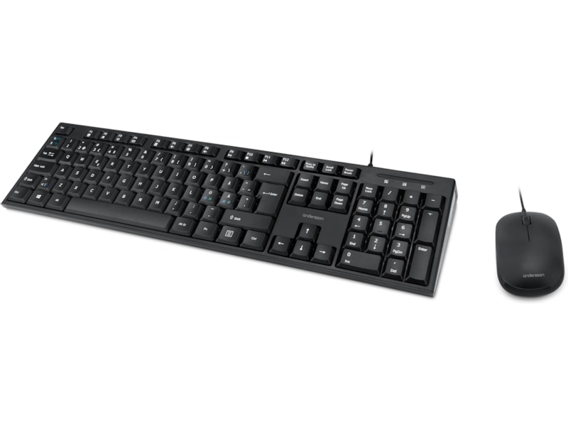 Andersson tastatur og mus Mus & tastatur -kombipakker