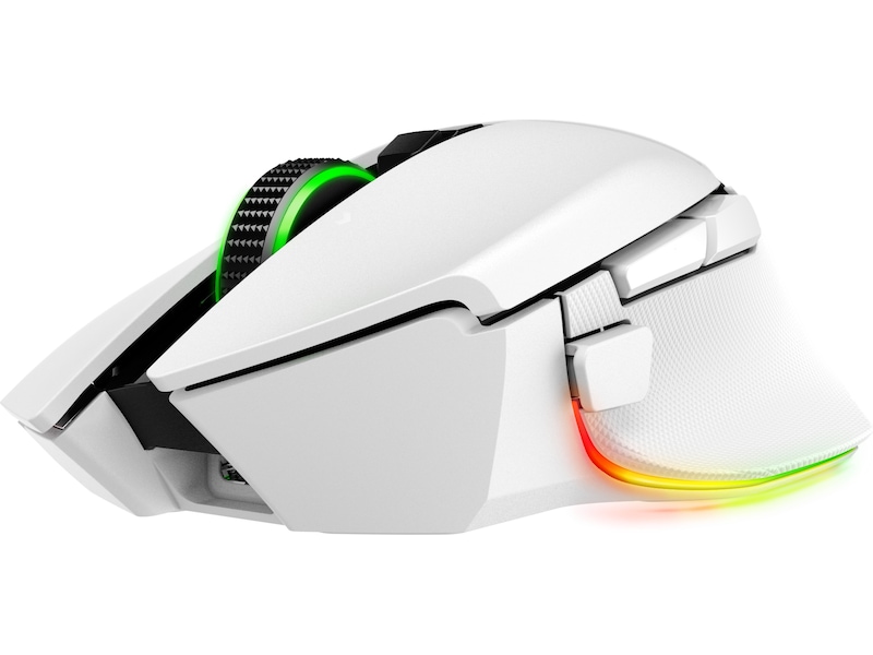 Razer Basilisk V3 PRO 35K trådløs ergonomisk gamingmus (hvit) Gamingmus