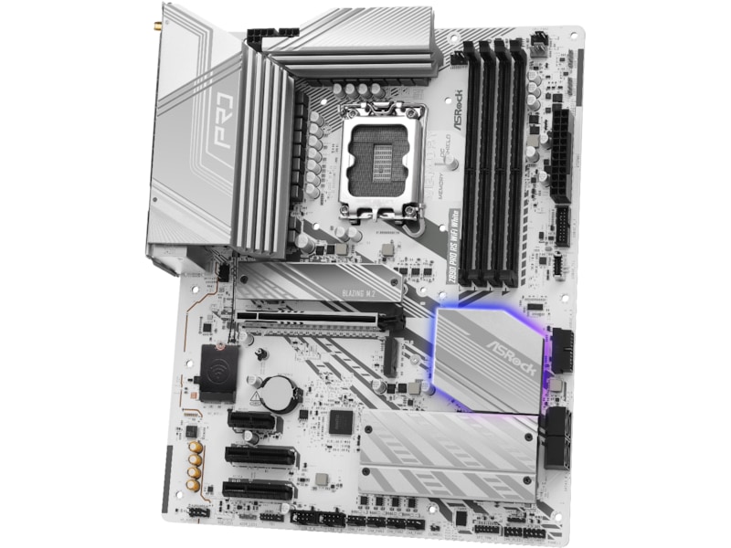 ASRock Z890 PRO RS WIFI Hovedkort (hvit) Intel Socket