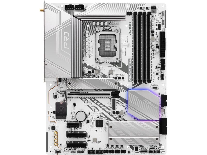 ASRock Z890 PRO RS WIFI Hovedkort (hvit) Intel Socket