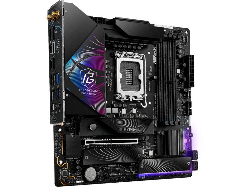 ASRock Z890M RIPTIDE WIFI Hovedkort Intel Socket