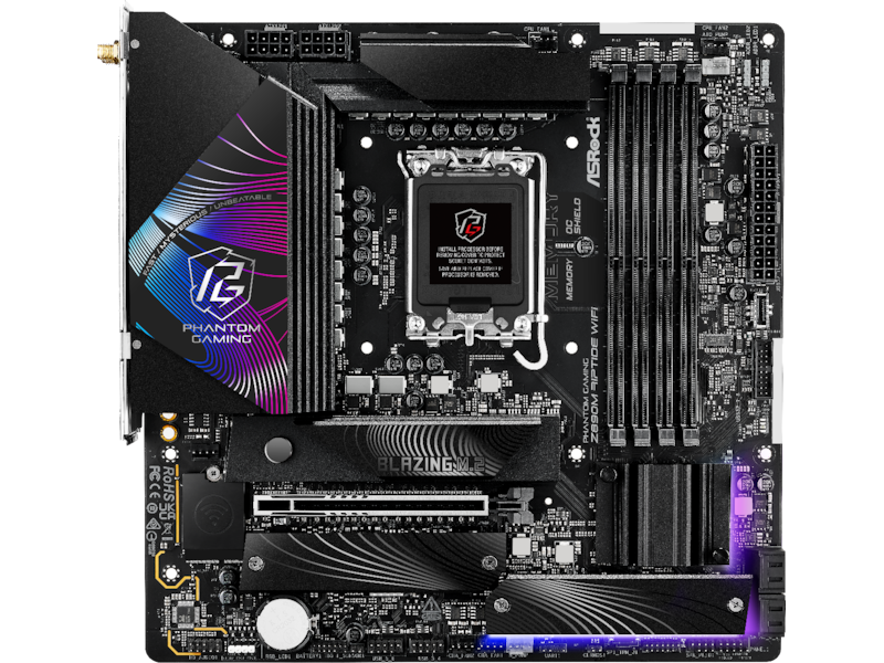 ASRock Z890M RIPTIDE WIFI Hovedkort Intel Socket