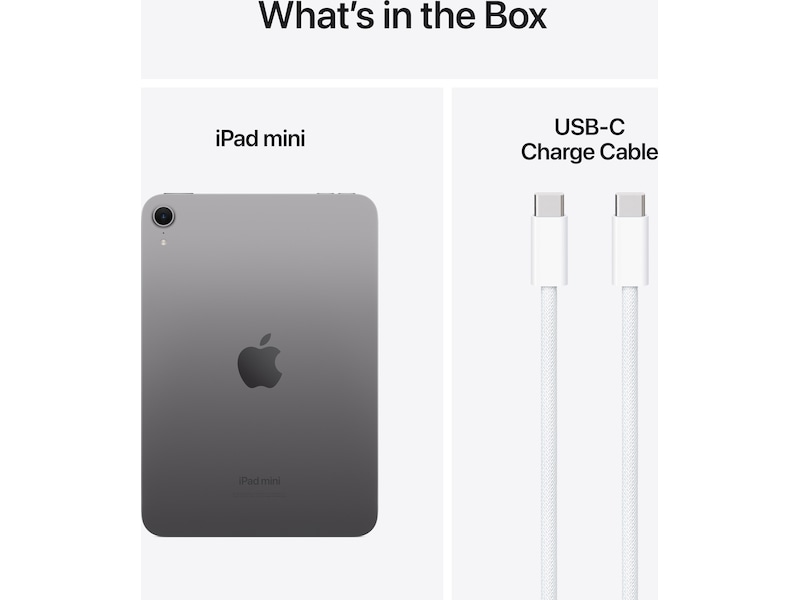 iPad mini (2024) 128GB WiFi (stellargrå) Nettbrett / iPad