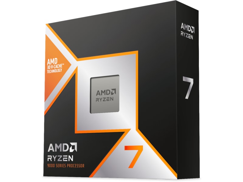AMD Ryzen 7 9800X3D CPU Prosessorer
