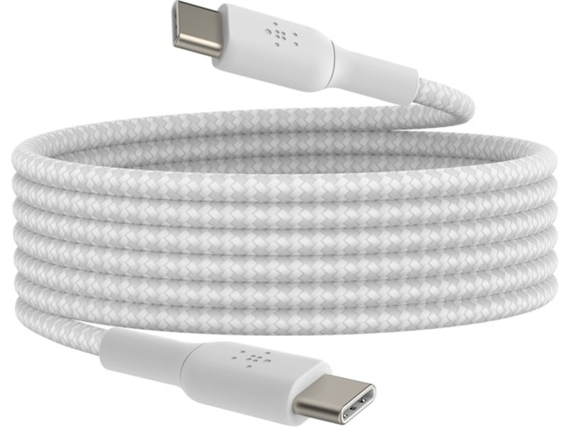 Belkin USB-C kabel 2m (hvit) USB-kabler