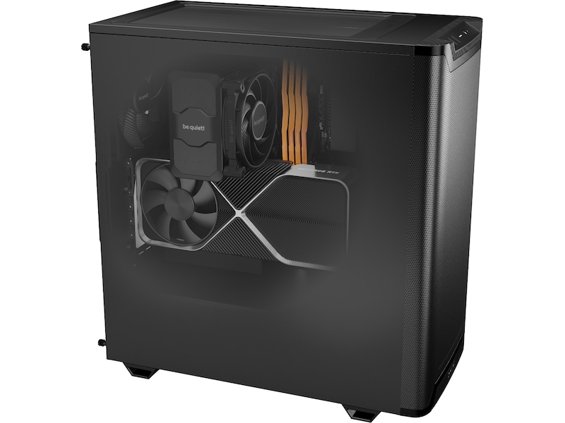be quiet! PURE BASE 501 Airflow Black Mid Tower (sort) Midi tower