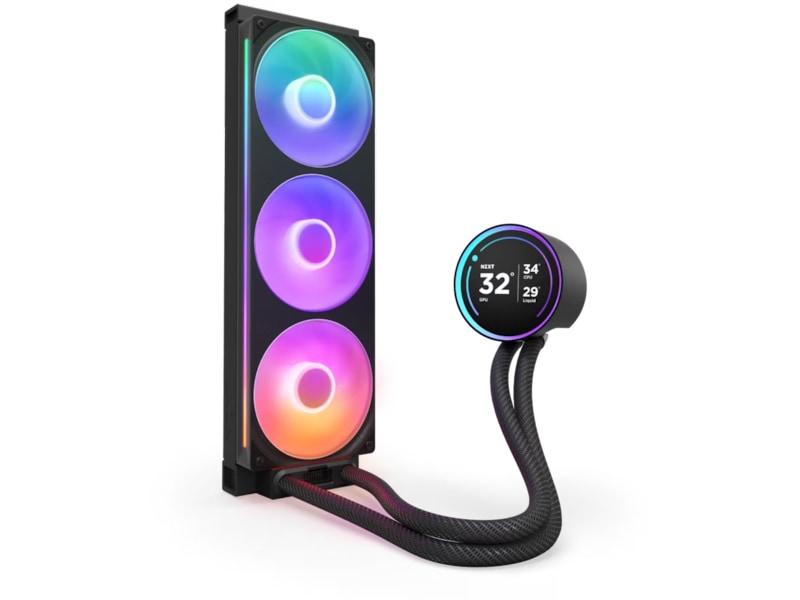 NZXT Kraken 360 Elite V2 2024 RGB Kjøler (sort) CPU - Vannkjøling