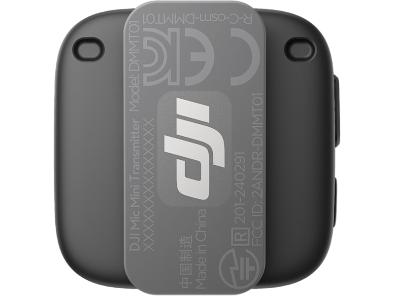 DJI Mic Mini sender (Infinity Black) Streaming tilbehør