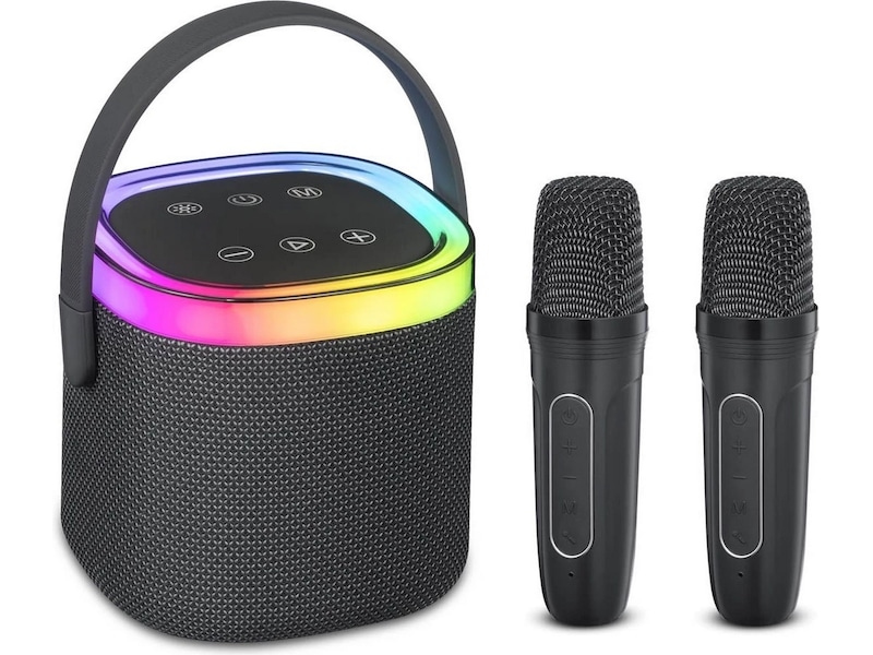 Andersson KEM-D3000 Bærbar karaokehøyttaler med 2 mikrofoner Trådløs / Bluetooth-høyttaler