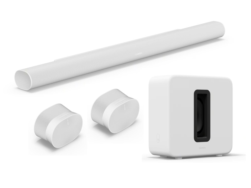 Sonos Arc Ultra (hvit) Lydplanker