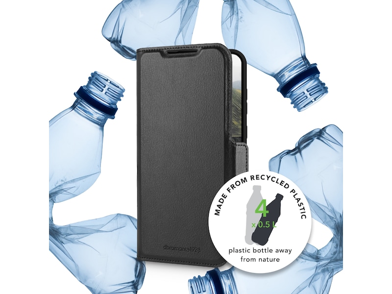 dbramante1928 Galaxy S25 Bergen Pro lommebokdeksel - Bulk (sort) Deksel til mobiltelefon