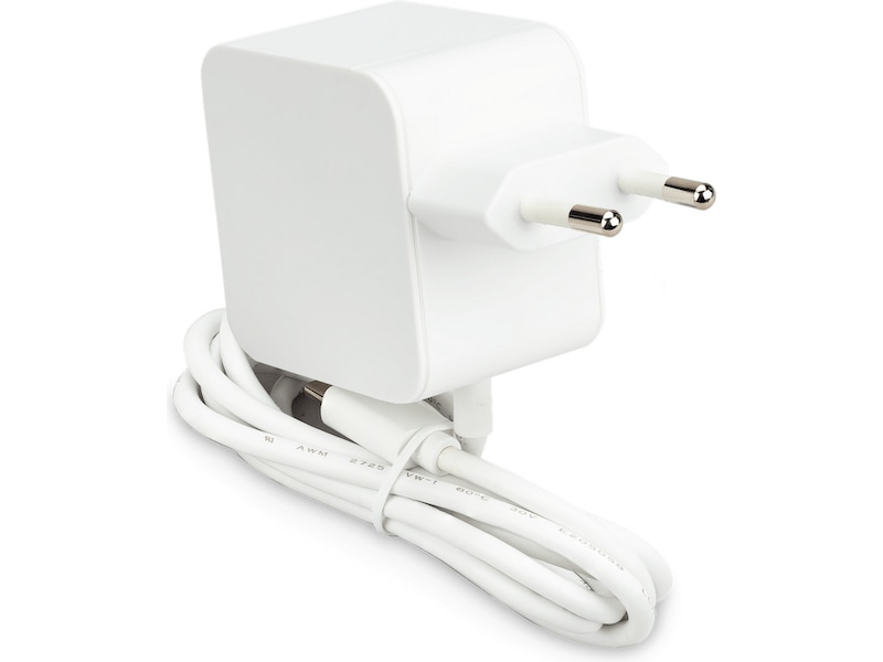 Raspberry Pi 27W USB-C Strømforsyning (hvit) Tilbehør