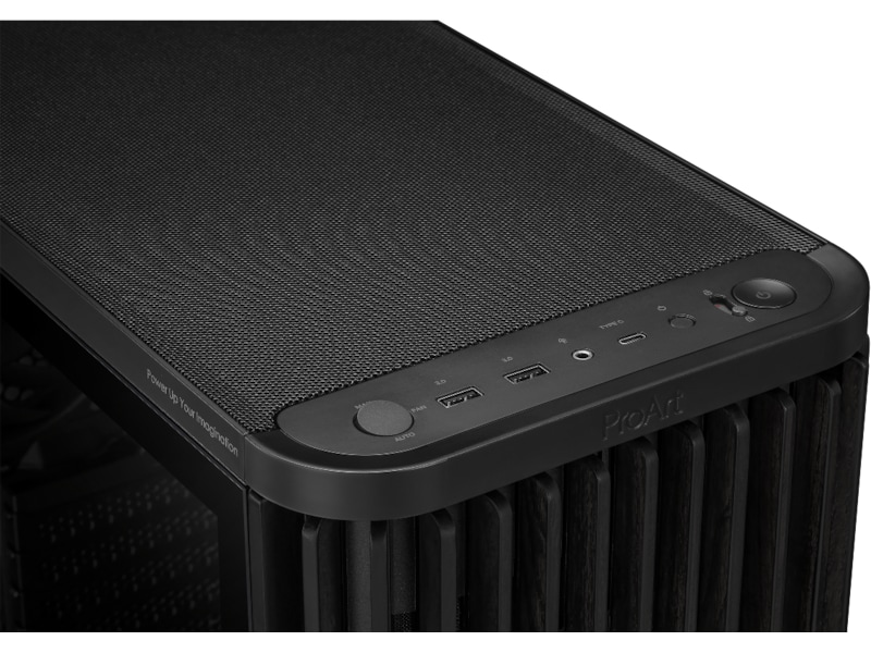 Asus Proart PA401 Wood TG PWM Mid Tower (sort) Midi tower