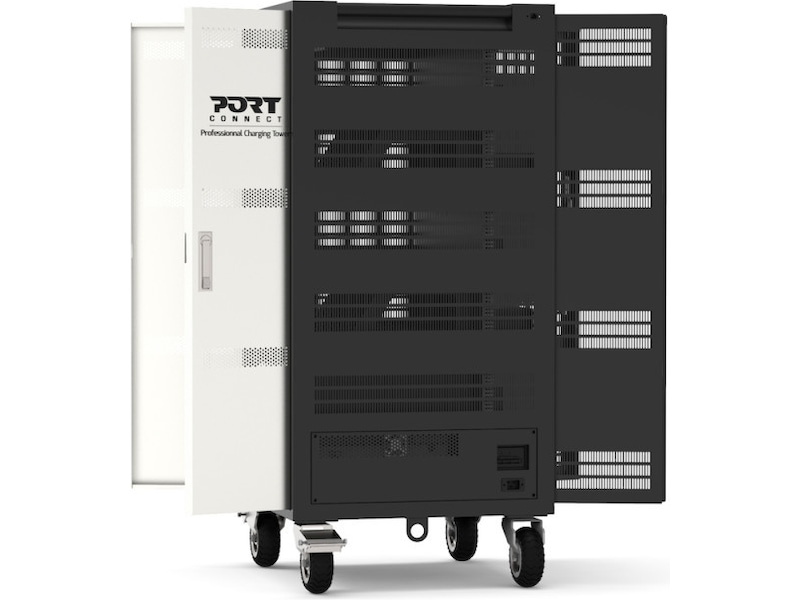 Port Design Charging Cabinet 30 Notebooks + Rack 19' Batteri og lader