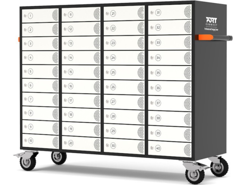 Port Design Charging Cabinet 40 units Batteri og lader