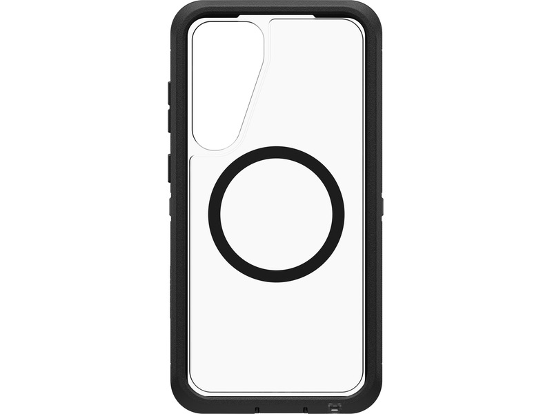 OtterBox Galaxy S25+ Defender XT deksel (gjennomsiktig/sort) Deksel til mobiltelefon