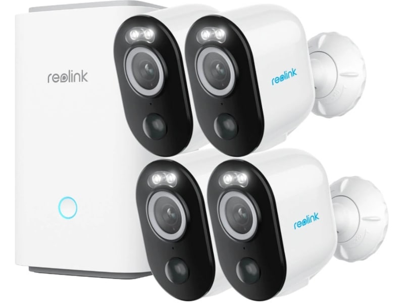 Reolink Home Hub med 4x Argus 3 pro kamera Overvåkningskameraer