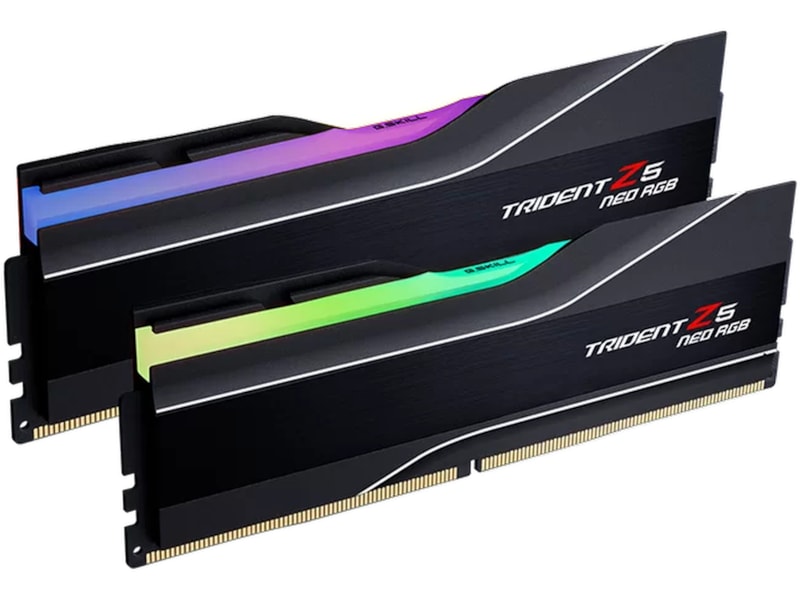G.Skill Trident Z5 NEO 6000Mhz DDR5 64GB RGB (sort) Minnebrikker