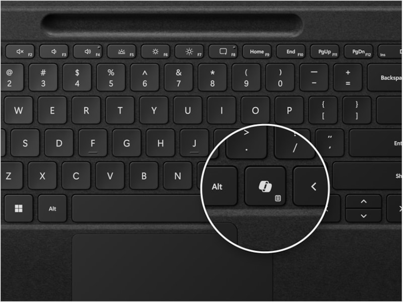 Microsoft Surface Pro 13" Flex Keyboard (sort) Tastatur og stylus