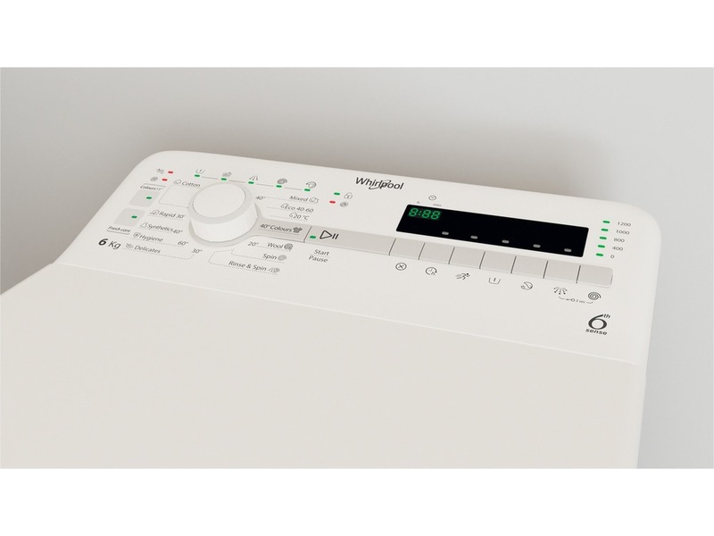 Whirlpool TDLR 6240SS EU/N Vaskemaskin (toppmatet) -B-Grade Demo hvitevarer