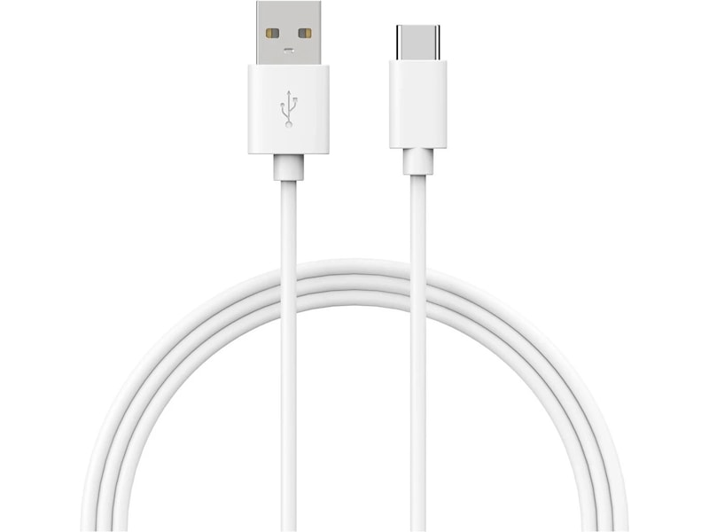 Andersson USB-A til USB-C kabel 2m (hvit) USB-kabler