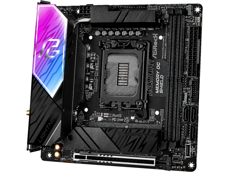 ASRock B860I Lightning WiFi Hovedkort Intel Socket