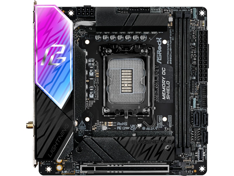 ASRock B860I Lightning WiFi Hovedkort Intel Socket