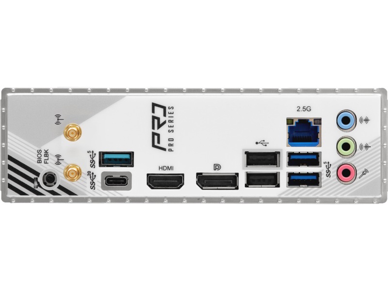 ASRock B860M Pro RS WiFi Hovedkort Intel Socket