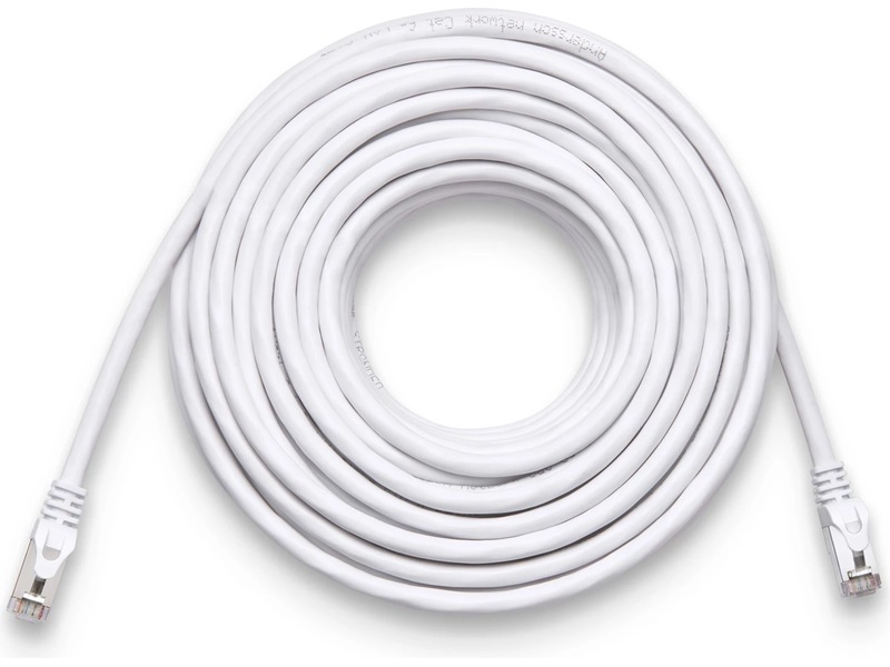 Nettverkskabel CAT6e 15m (hvit) Nettverkskabler