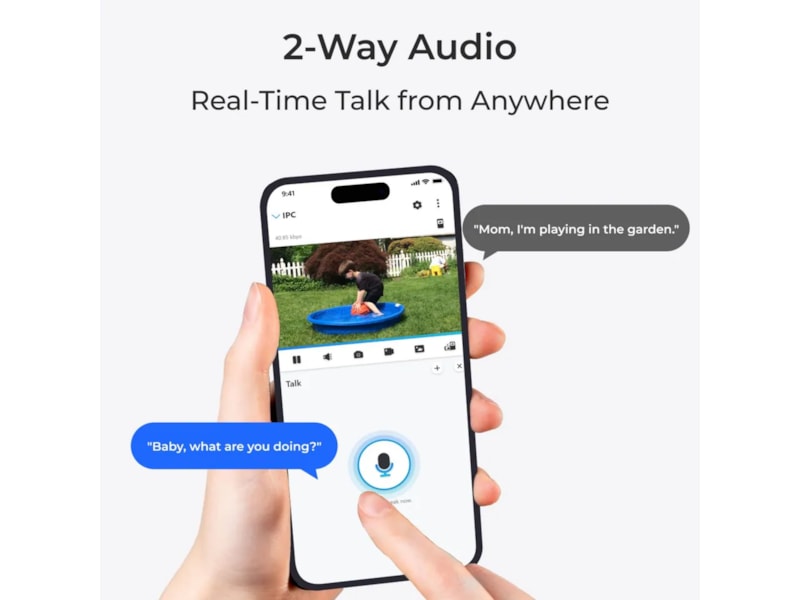 Reolink Home Hub med 2x Argus 3 Ultra 4K-kamera Overvåkningskameraer