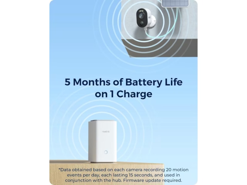 Reolink Home Hub med 2x Argus 3 Ultra 4K-kamera Overvåkningskameraer