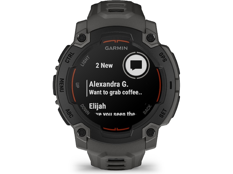 Garmin Instinct E 45mm (sort/koksgrå) Smartklokker
