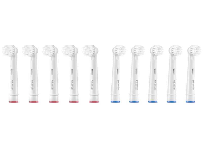 Puresense Dental C Oscillating Tannbørstehoder 10pk (hvit) Tannbørstehoder
