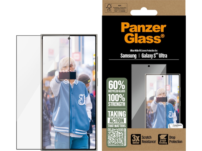 PanzerGlass Galaxy S25 Ultra Skjermbeskytter Skjermbeskyttelse