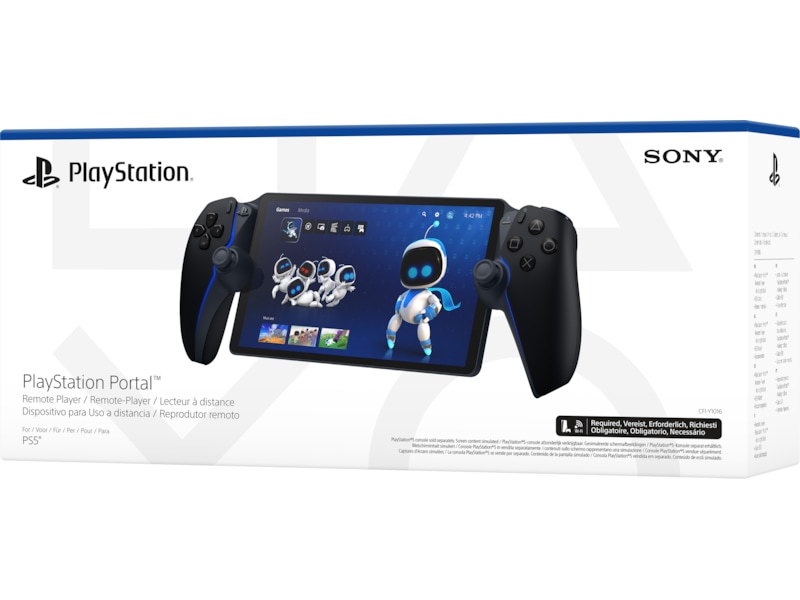PlayStation Portal Remote Player (Midnight Black) Tilbehør til PS5